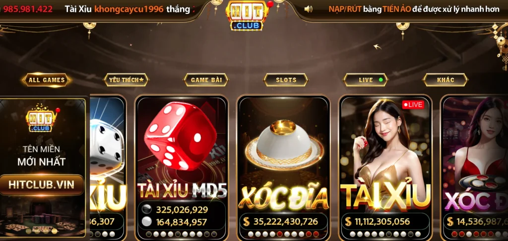 Banner Hitclub - Top 1 Game Bài Đổi Thưởng Tại Việt Nam